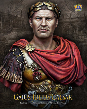 Gaius Julius Cesar buste Nuts Planet Art_bo10