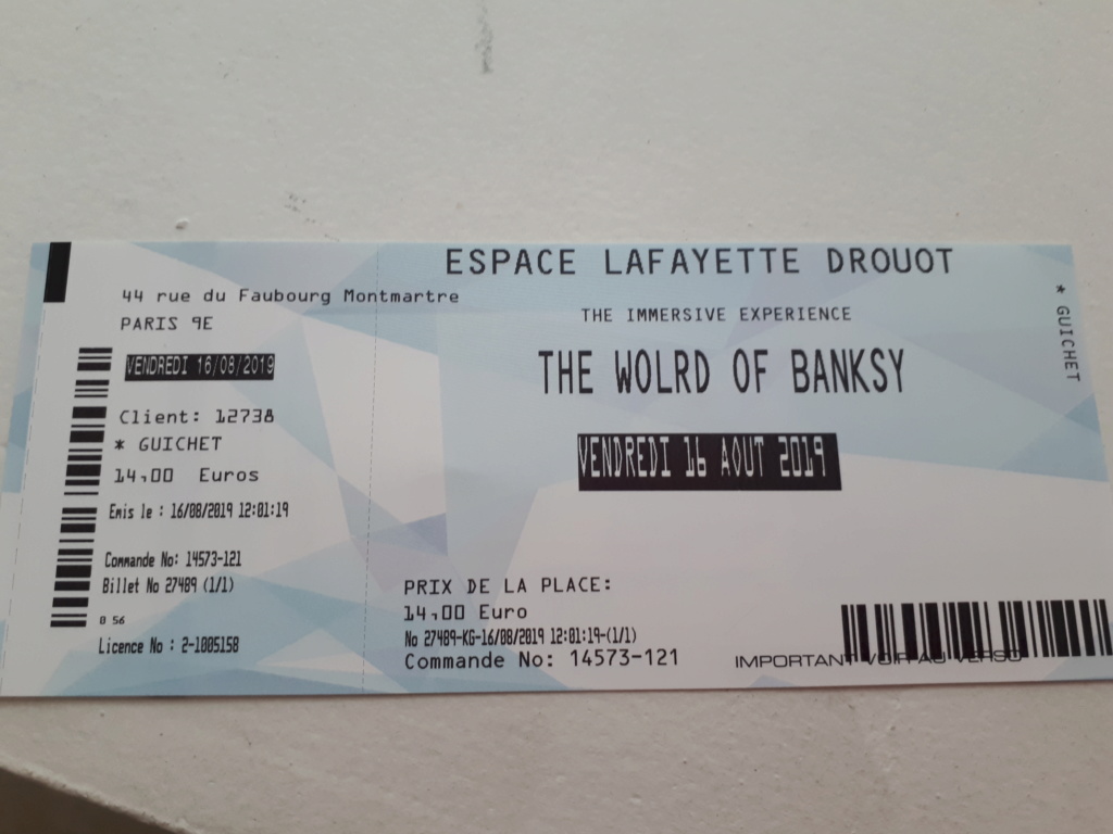 The World of Banksy... Une expo Street Art qui secoue 20190816