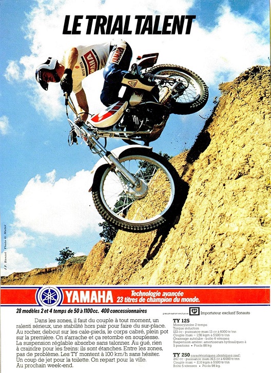 Christian Rayer, un pionnier créateur de la Yamaha TY 4-210