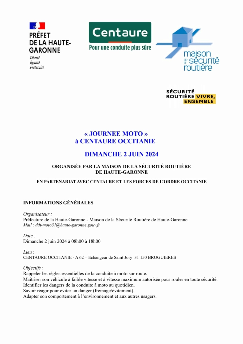 "Reprise de guidon - Maniabilité et Trajectoire" - Toulouse - 2 juin 43866410