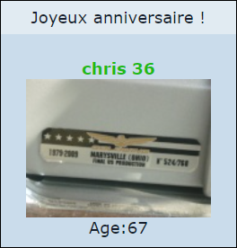 Joyeux anniversaire aujourd'hui à ... - Page 2 Fffff301