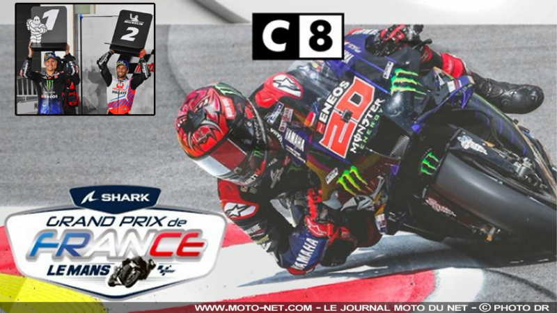 MotoGP - Grand Prix de France le dimanche 16 mai sur C8 Gp-fra10