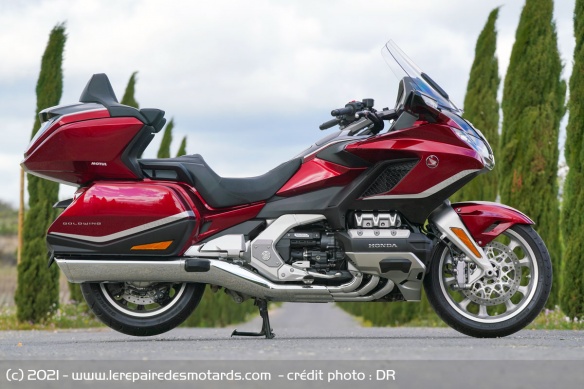 Essai moto Honda GoldWing GL1800 DCT 2021 (+vidéo) Honda-17