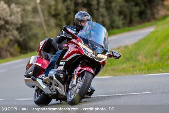 Essai moto Honda GoldWing GL1800 DCT 2021 (+vidéo) Honda-22