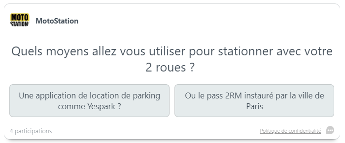 Le stationnement payant pour les 2 roues à Paris sourit aux start up spécialisées dans le parking Jjjjhh11