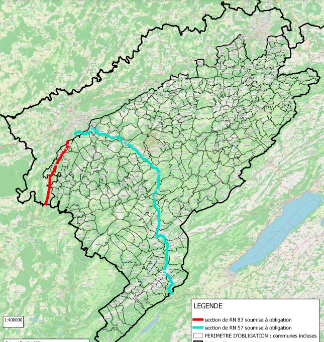 Pneus hiver obligatoires : la liste des départements et communes concernés S1-pne13