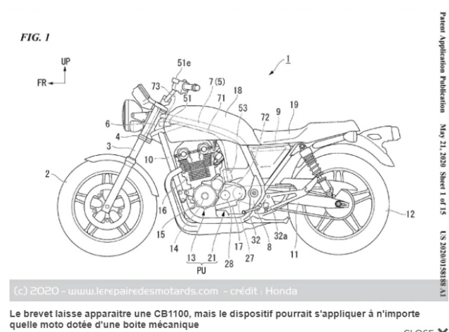 Embrayage moto auto : le retour du Hondamatic Snip1165