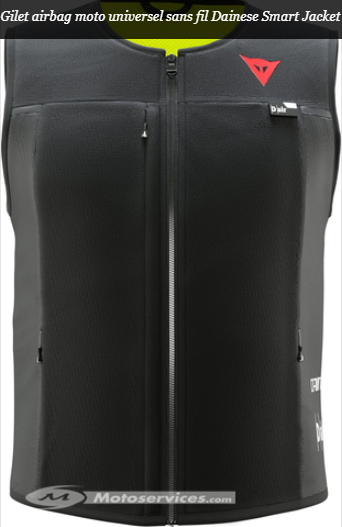Smart Jacket : Dainese lance un gilet airbag sans fil et universel Snip_312