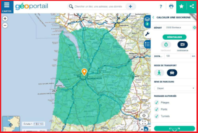 Site et appli pour tracer un rayon de 100 km sur une carte Snip_990