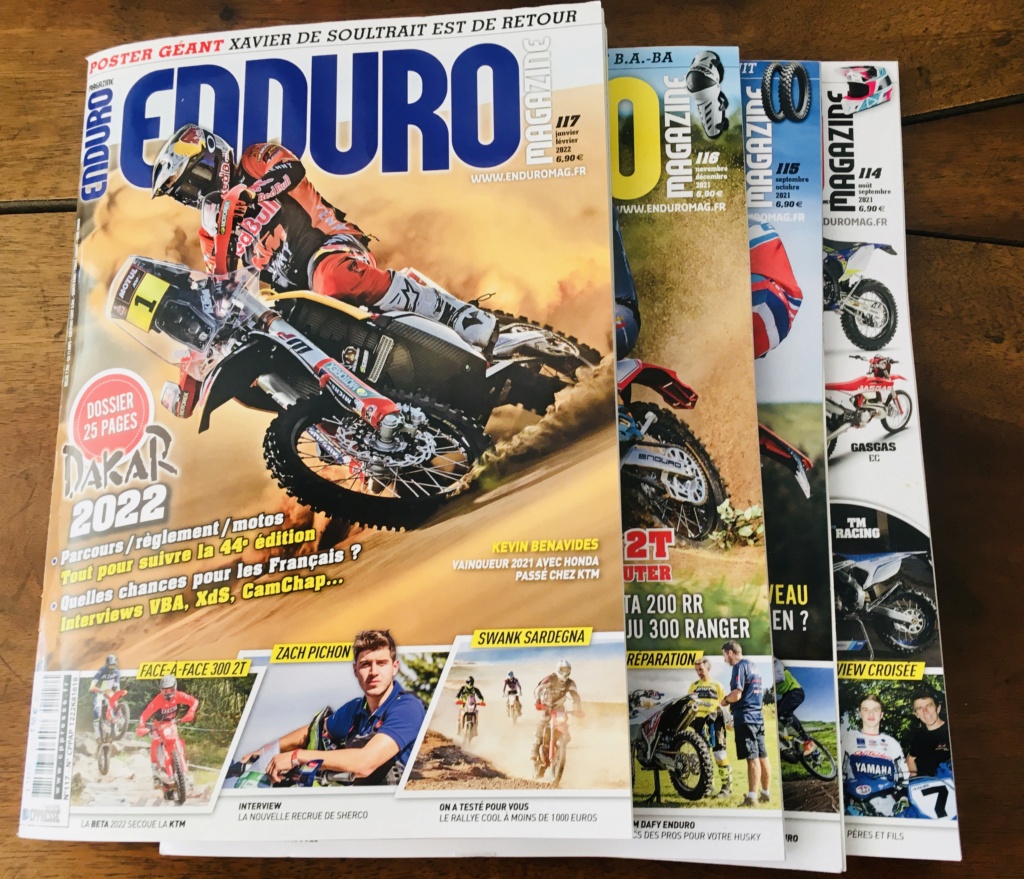 4 derniers Enduro magazine à donner  0e297410