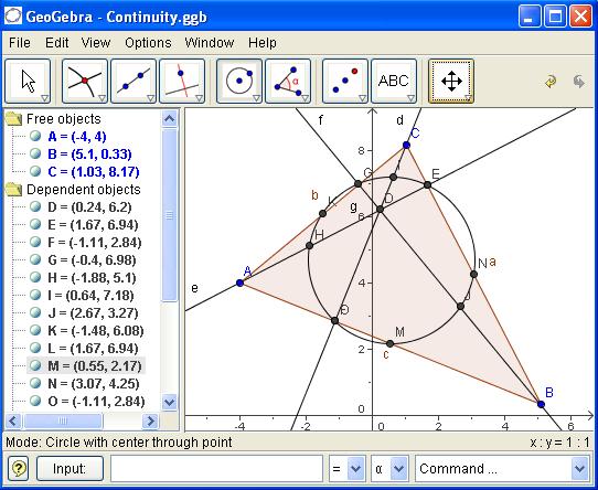 GeoGebra - Phần mềm vẽ đồ thị hàm số, công thức Toán học Geogeb10