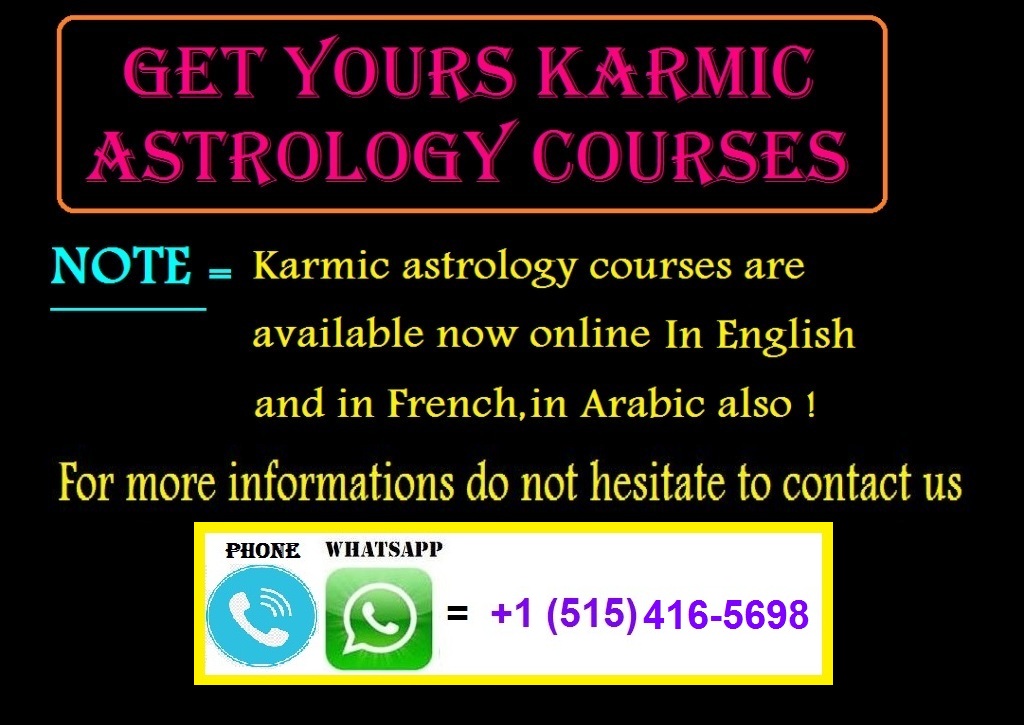 Get  your Karmic Astrology courses // PROF. DR NESRINE  ALI 11121010