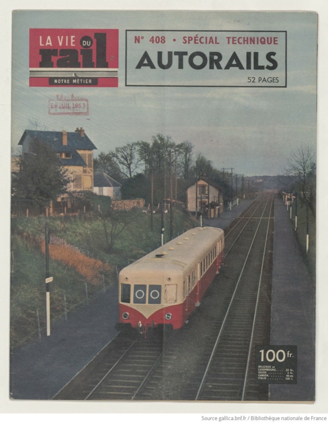 LA VIE DU RAIL, edition spéciale AUTORAILS en ... 1953 La_vie10