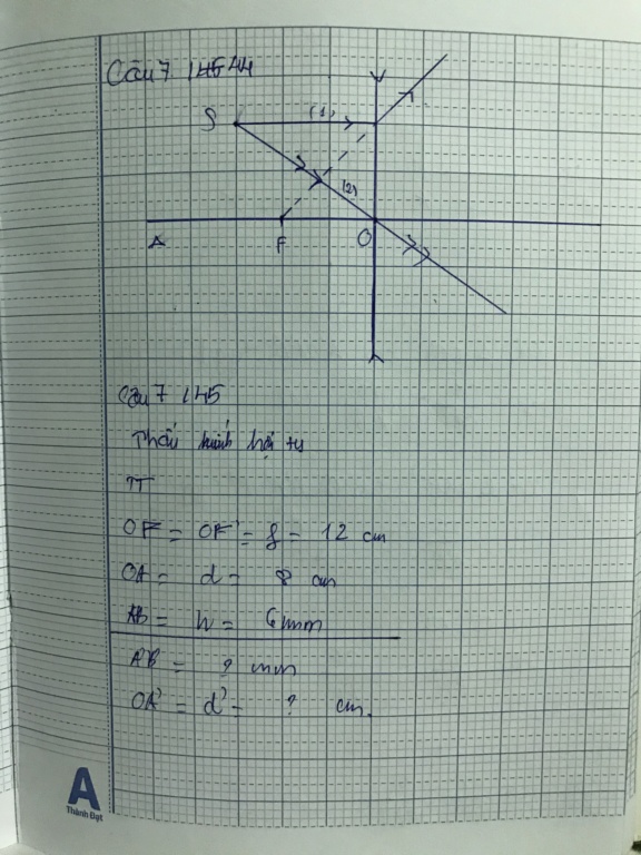 BÀI 44+45: Thấu kính phân kỳ. Ảnh của một vật tạo bởi thấu kính phân kỳ 7dad2910