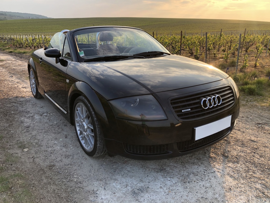 " Ma Licorne " Audi TT Roadster Quattro 225 Ch Noir / Intérieur Baseball Img_5914
