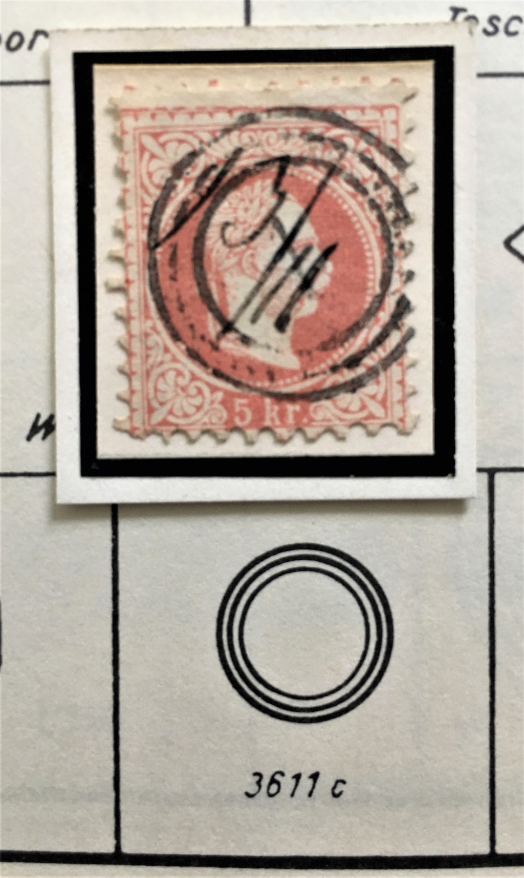 stempel - Freimarken-Ausgabe 1867 : Kopfbildnis Kaiser Franz Joseph I - Seite 23 Kf110