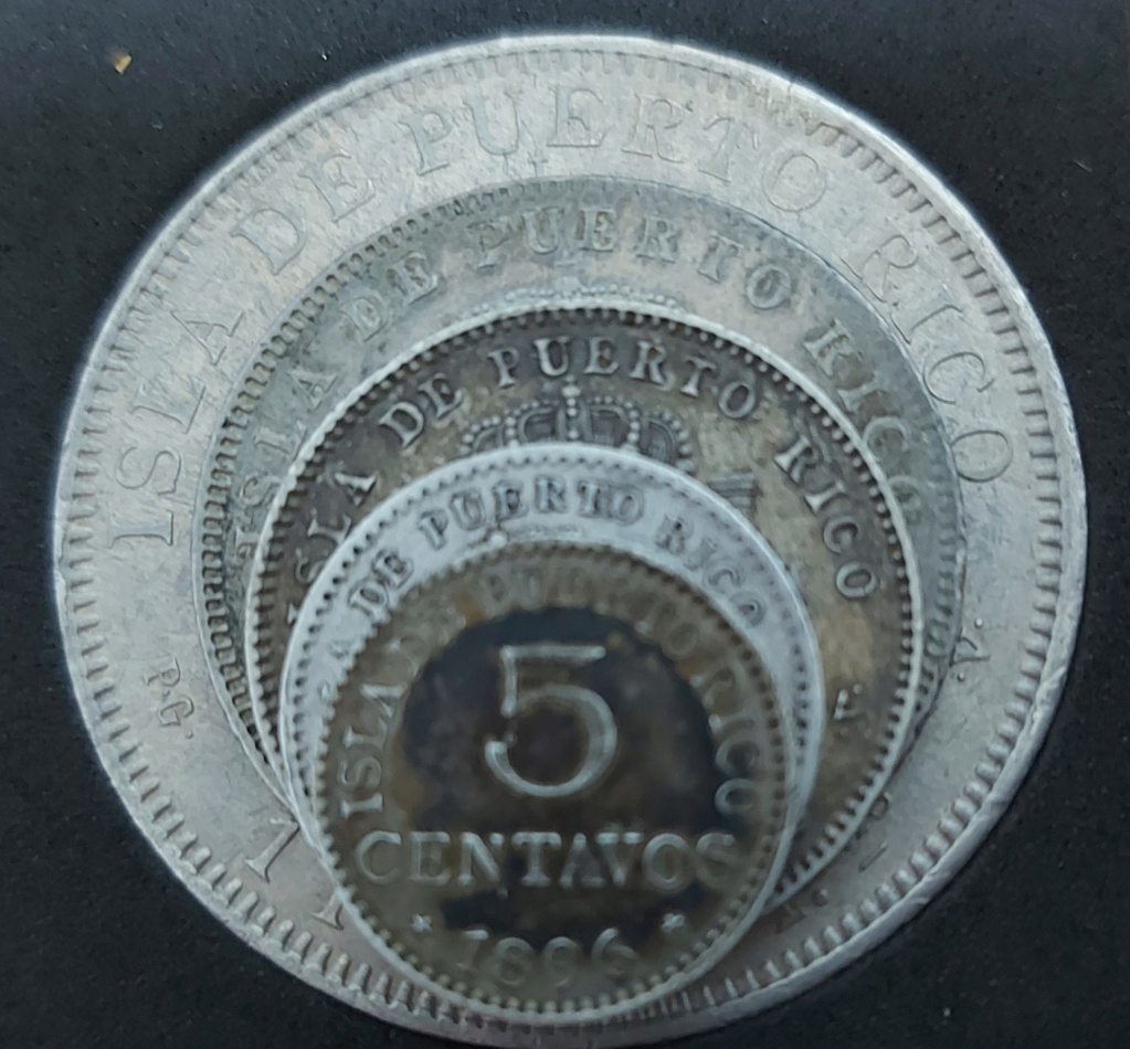 10 Centavos para la Isla de Puerto Rico, 1896. 20210215