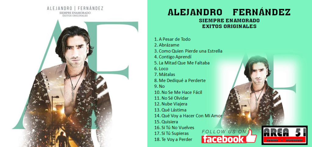 ALEJANDRO FERNANDEZ - SIEMPRE ENAMORADO (2020) Alejan10