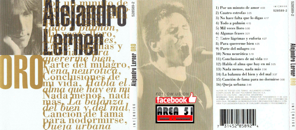ALEJANDRO LERNER - ORO (1995) (1993) Alejan17
