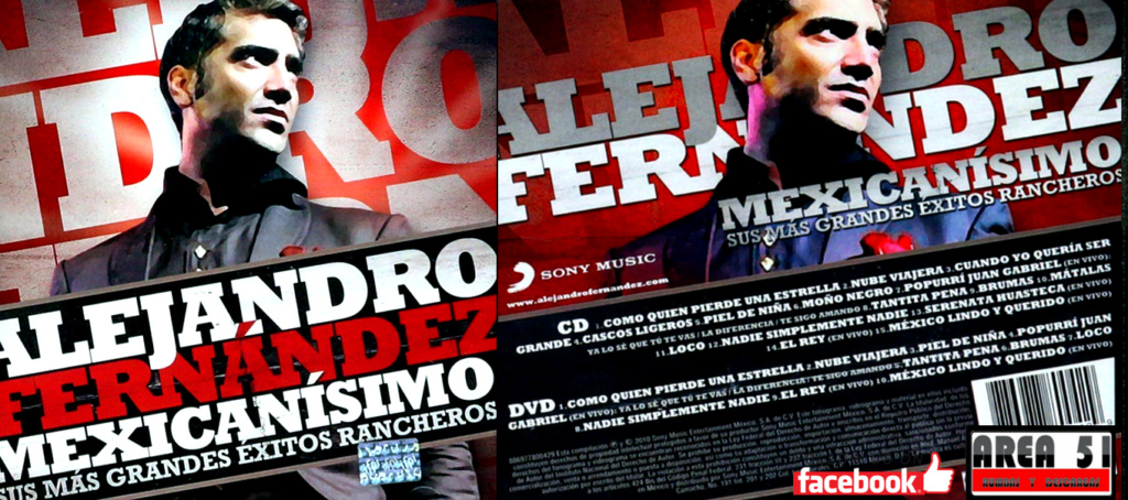 ALEJANDRO FERNANDEZ - MEXICANISIMO: SUS MAS GRANDES EXITOS RANCHEROS (2010) Alejan47