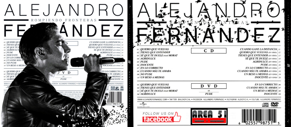 ALEJANDRO FERNANDEZ - ROMPIENDO FRONTERAS (DELUXE)(2017) Alejan51