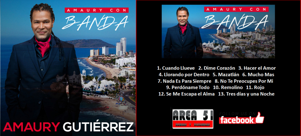 AMAURY GUTIERREZ - AMAURY CON BANDA (2018) Amaury14