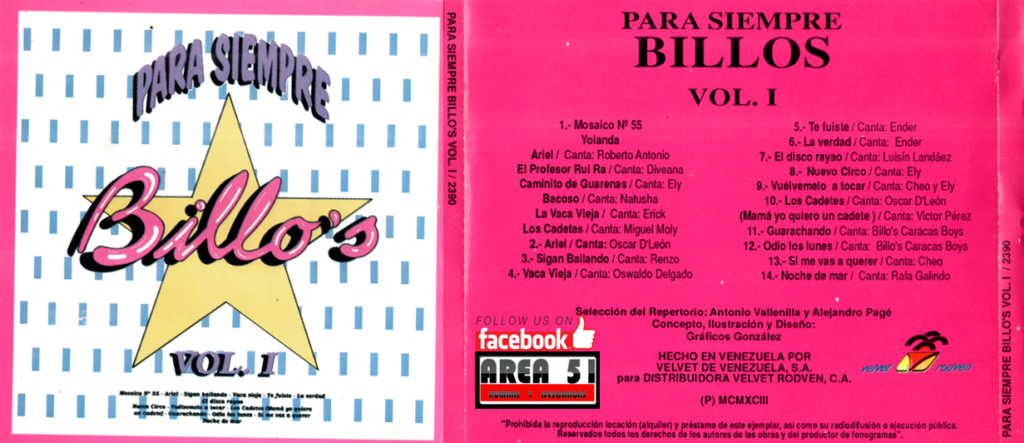 BILLO´S CARACAS BOYS - BILLOS PARA SIEMPRE VOL.1 (1993) Billos13