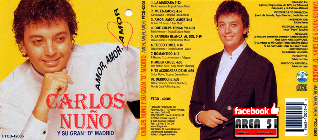 CARLOS NUÑO Y SU GRANDE DE MADRID - AMOR, AMOR, AMOR (1995) Carlos15