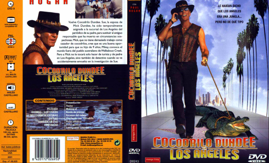 COCODRILO DUNDEE III: ENLOS ANGELES (LATINO)(2001) Cocodr12