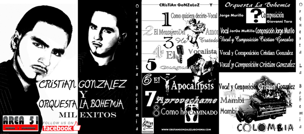 CRISTIAN GONZALEZ Y ORQUESTA LA BOHEMIA - MIL EXITOS (2008) Cristi12