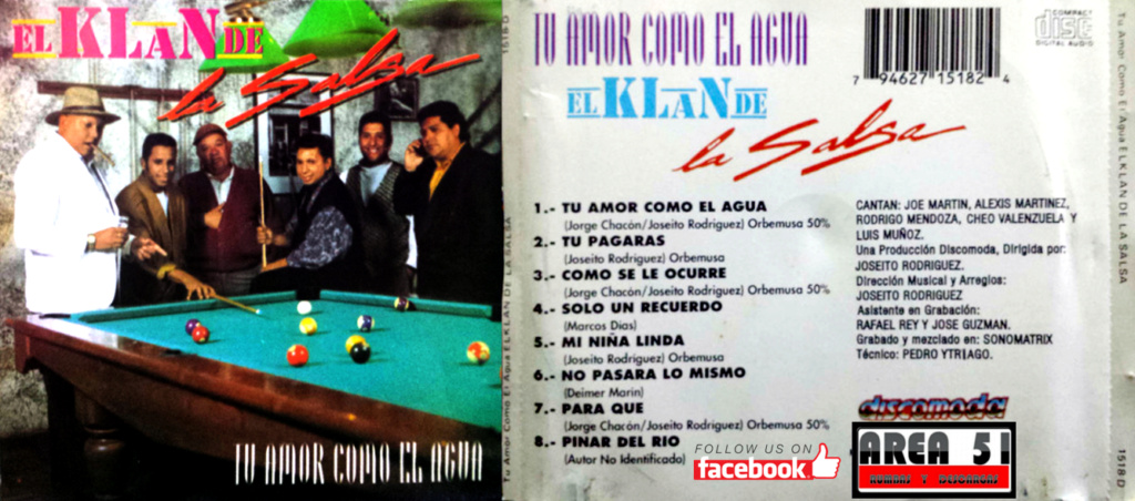 EL KLAN DE LA SALSA - TU AMOR COMO EL AGUA (1995) El_kla10
