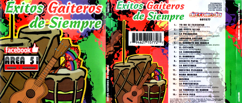 V.A. EXITOS GAITEROS DE SIEMPRE (1999) Exitos11