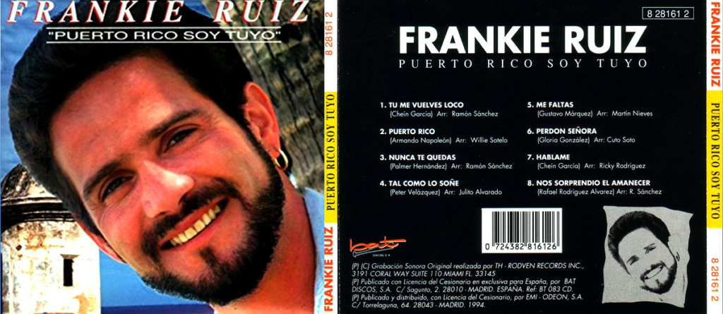 FRANKIE RUIZ - PUERTO RICO SOY TUYO (1994) Franki10