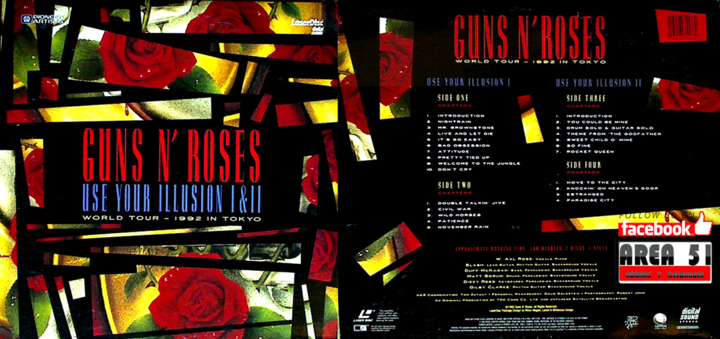 GUNS N´ ROSES - USE YOUR ILLUSION I & II WORLD TOUR IN TOKIO (2CDS)(1992) Guns_n18