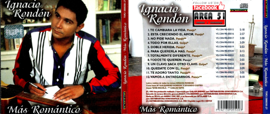 IGNACIO RONDON - MAS ROMANTICO (1998) Ignaci15