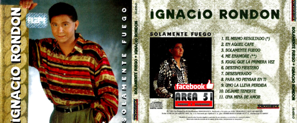 IGNACIO RONDON - SOLAMENTE FUEGO (1995) Ignaci18