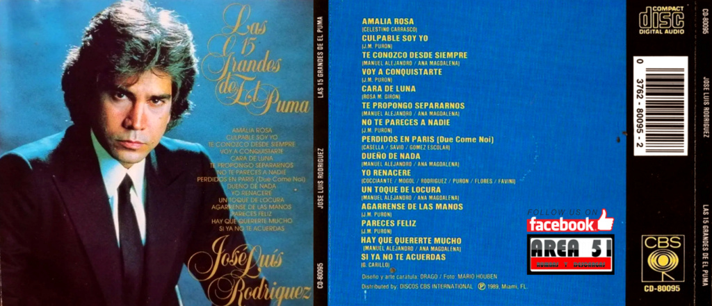 JOSE LUIS RODRIGUEZ - LAS 15 GRANDES DEL PUMA (1989) Jose_l22