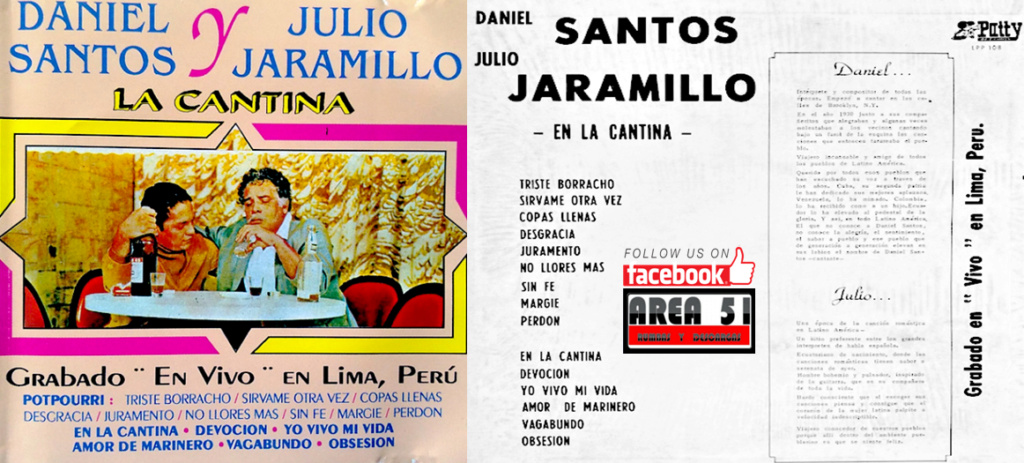 JULIO JARAMILLO & DANIEL SANTOS - EN LA CANTINA (1976) Julio_15
