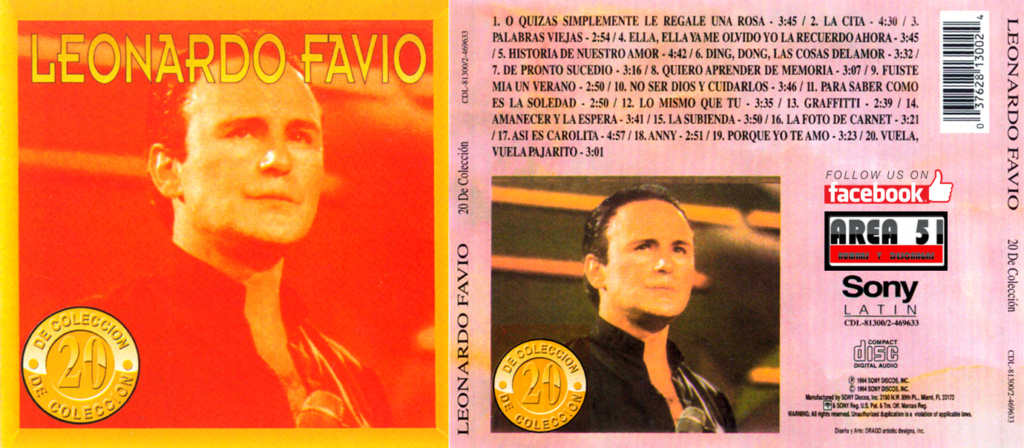 LEONARDO FAVIO - 20 DE COLECCION (1994) Leonar10