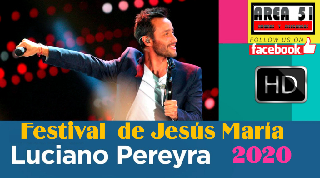 LUCIANO PEREYRA - FESTIVAL DE JESUS MARIA (2020) Lucian11