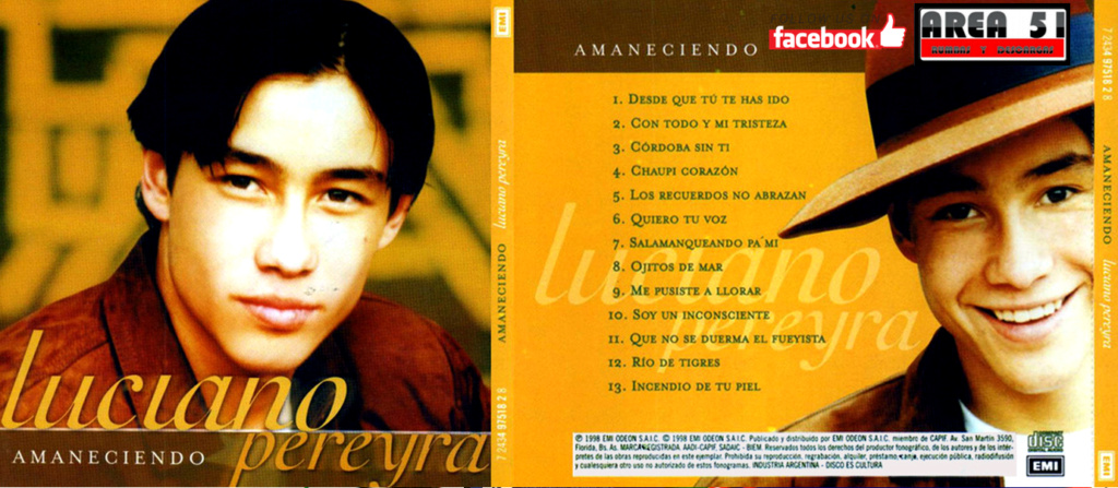 LUCIANO PEREYRA - AMANECIENDO (1998) Lucian13
