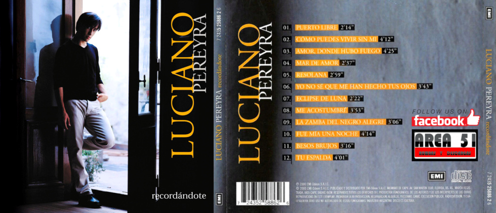 LUCIANO PEREYRA - RECORDANDOTE (2000) Lucian18