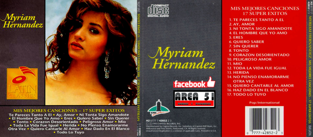 MYRIAM HERNANDEZ - MIS MEJORES CANCIONES: 17 SUPER EXITOS (1993) Myriam16