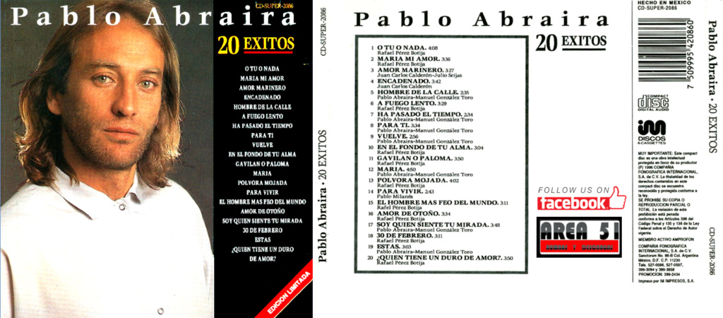 PABLO ABRAIRA - 20 GRANDES EXITOS (1996) Pablo_11