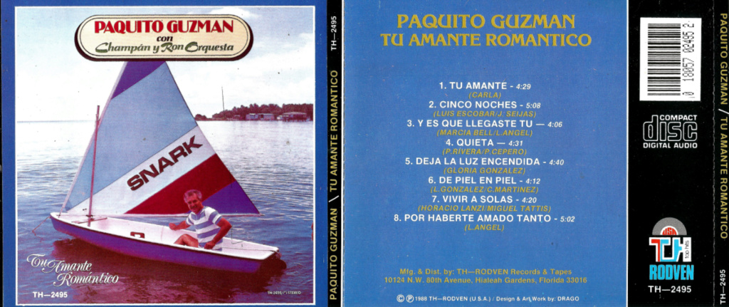 PAQUITO GUZMAN - TU AMANTE ROMANTICO (1988) Paquit12