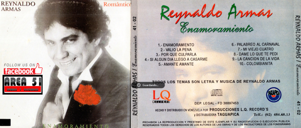 REYNALDO ARMAS - ENAMORAMIENTO (1986) Reynal19