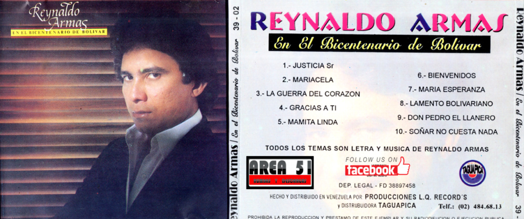 REYNALDO ARMAS - EN EL BICENTENARIO DE BOLIVAR (1983) Reynal29