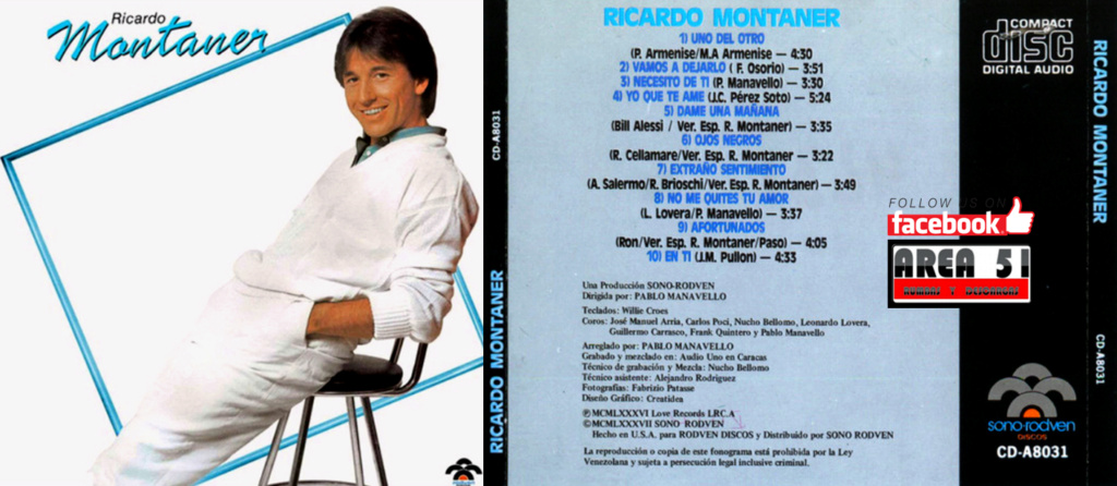 RICARDO MONTANER - RICARDO MONTANER (1987) Ricard16