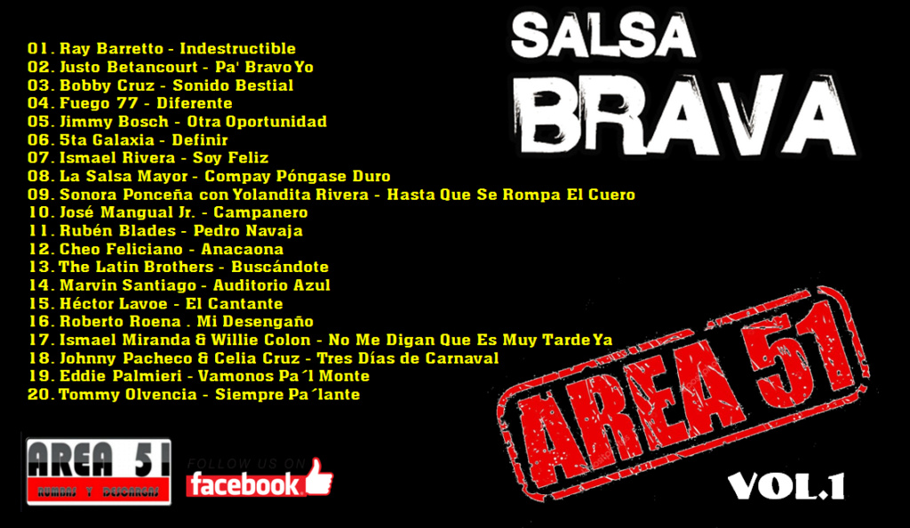 V.A. AREA 51 - SALSA BRAVA VOL.1 Salsa_20