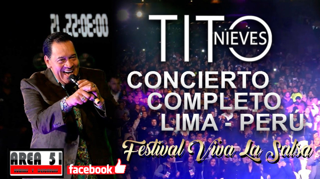 TITO NIEVES - FESTIVAL VIVA LA SALSA (LIMA - PERU) Tito_n11